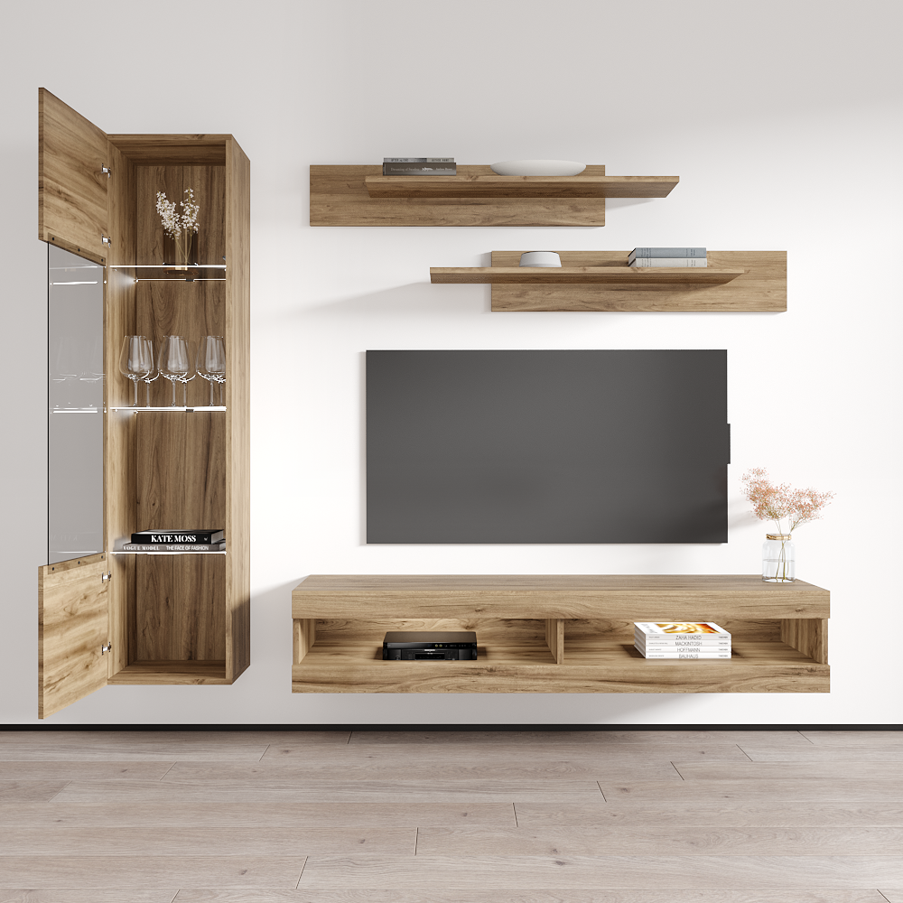 Fly G 34TV Floating Entertainment Center - Meble Furniture