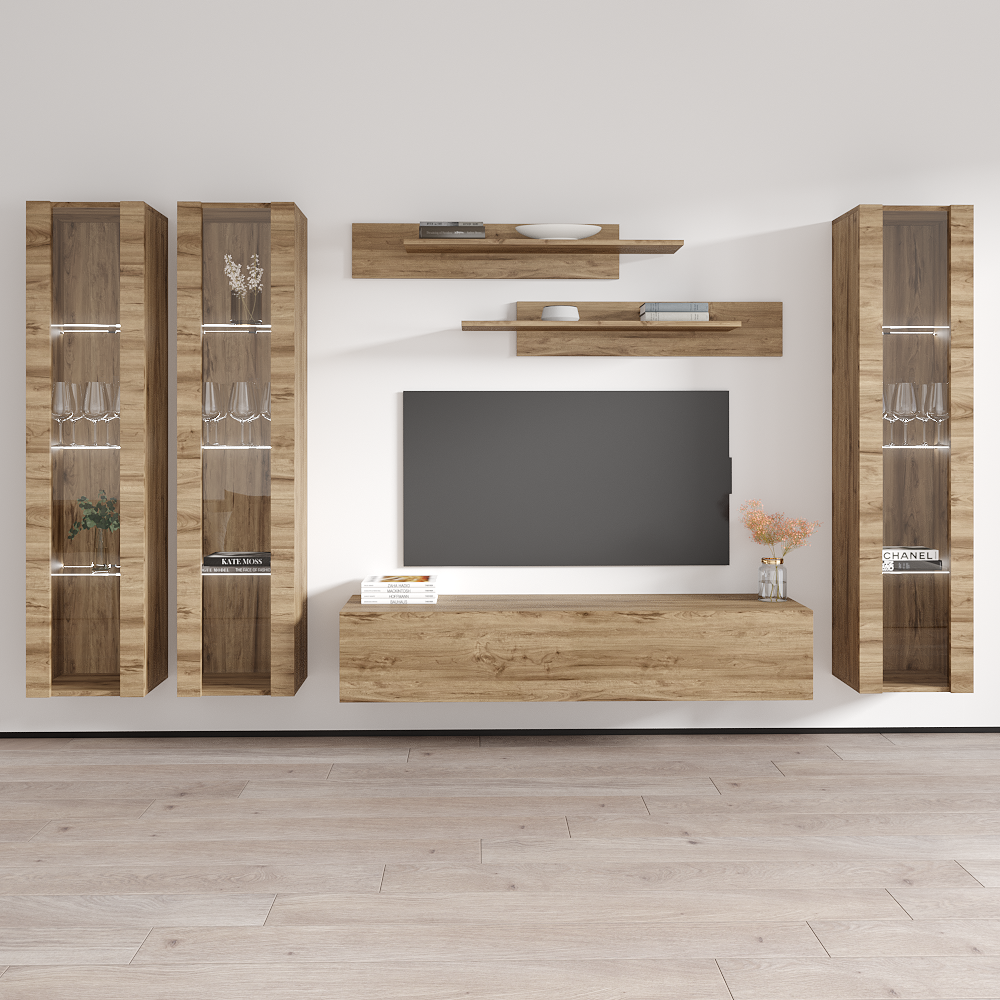 Fly C 30TV Floating Entertainment Center - Meble Furniture