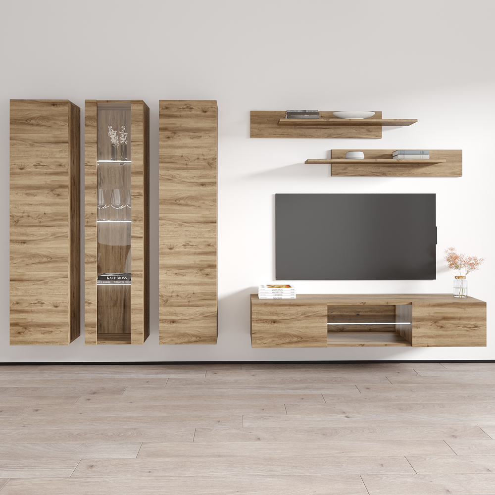 Fly C 33TV Floating Entertainment Center - Meble Furniture