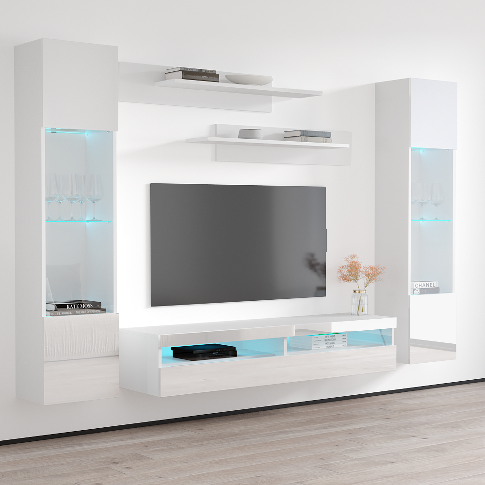 Fly A 35TV Floating Entertainment Center - Meble Furniture