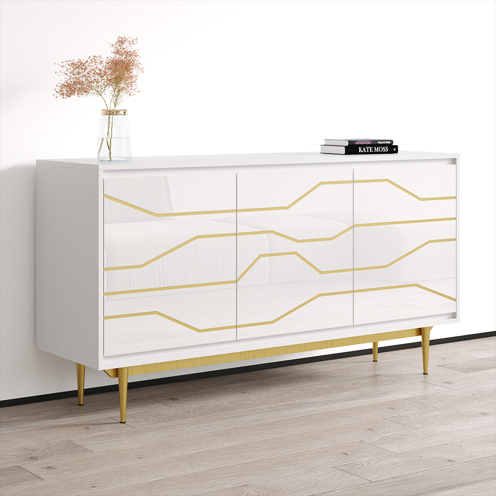 Maze Sideboard, White, photo 3 of 5