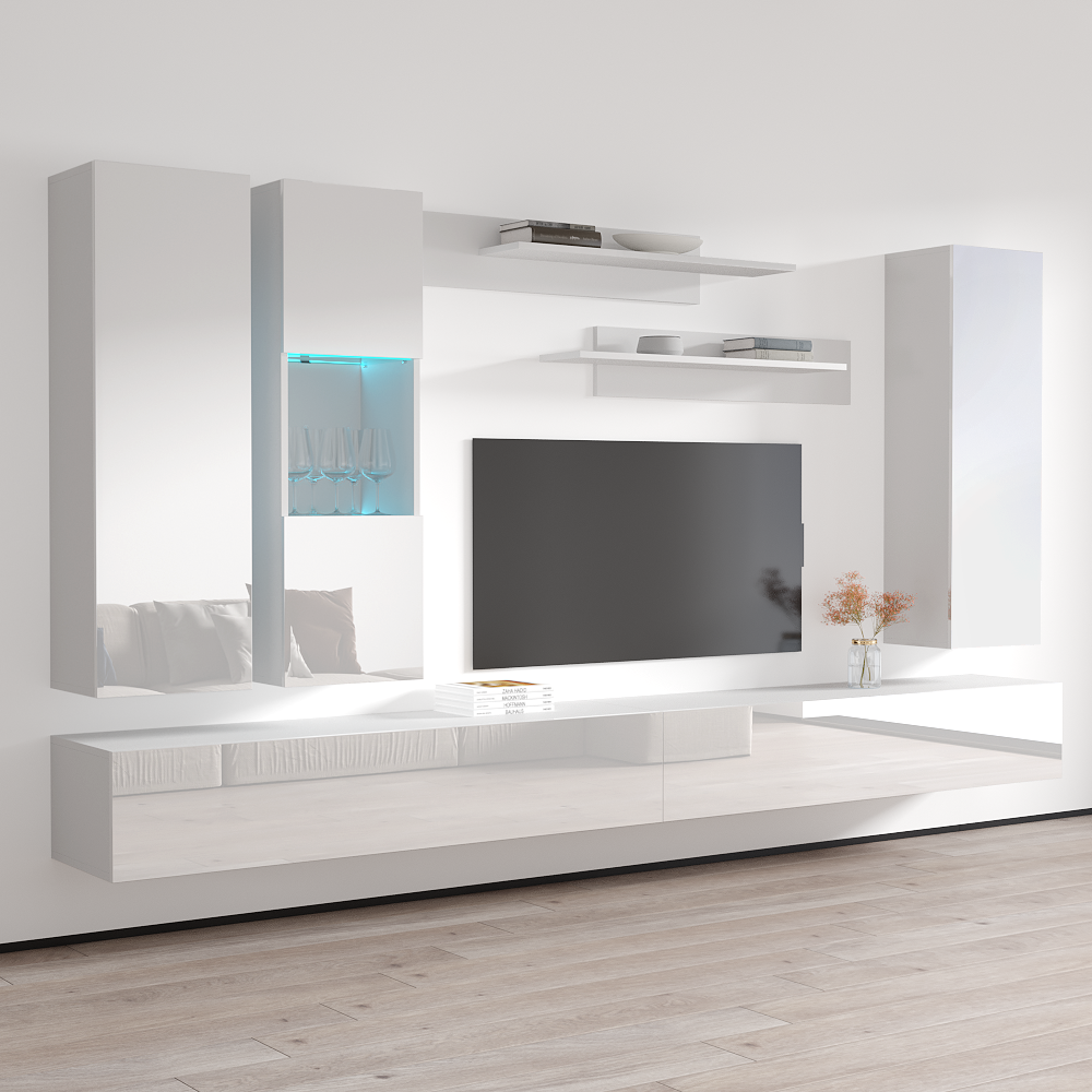 Fly E 30TV Floating Entertainment Center - Meble Furniture