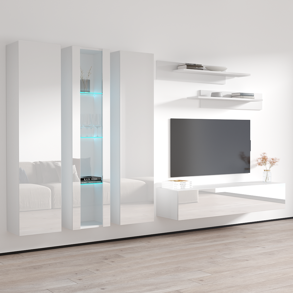 Fly C 30TV Floating Entertainment Center - Meble Furniture