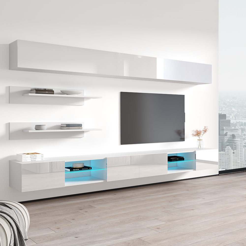 Fly I 33TV Floating Entertainment Center - Meble Furniture