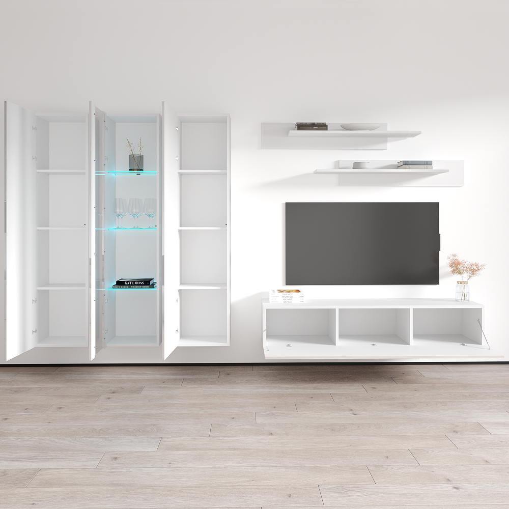 Fly C 30TV Floating Entertainment Center - Meble Furniture