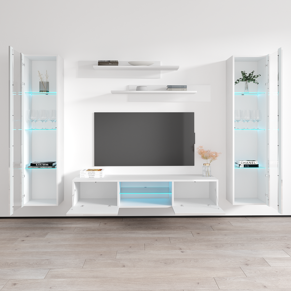 Fly A 33TV Floating Entertainment Center - Meble Furniture