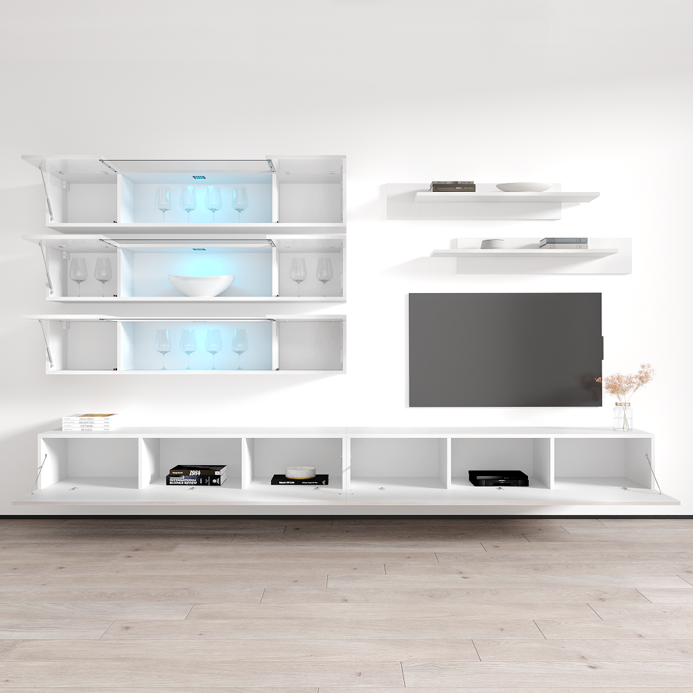 Fly J 30TV Floating Entertainment Center - Meble Furniture