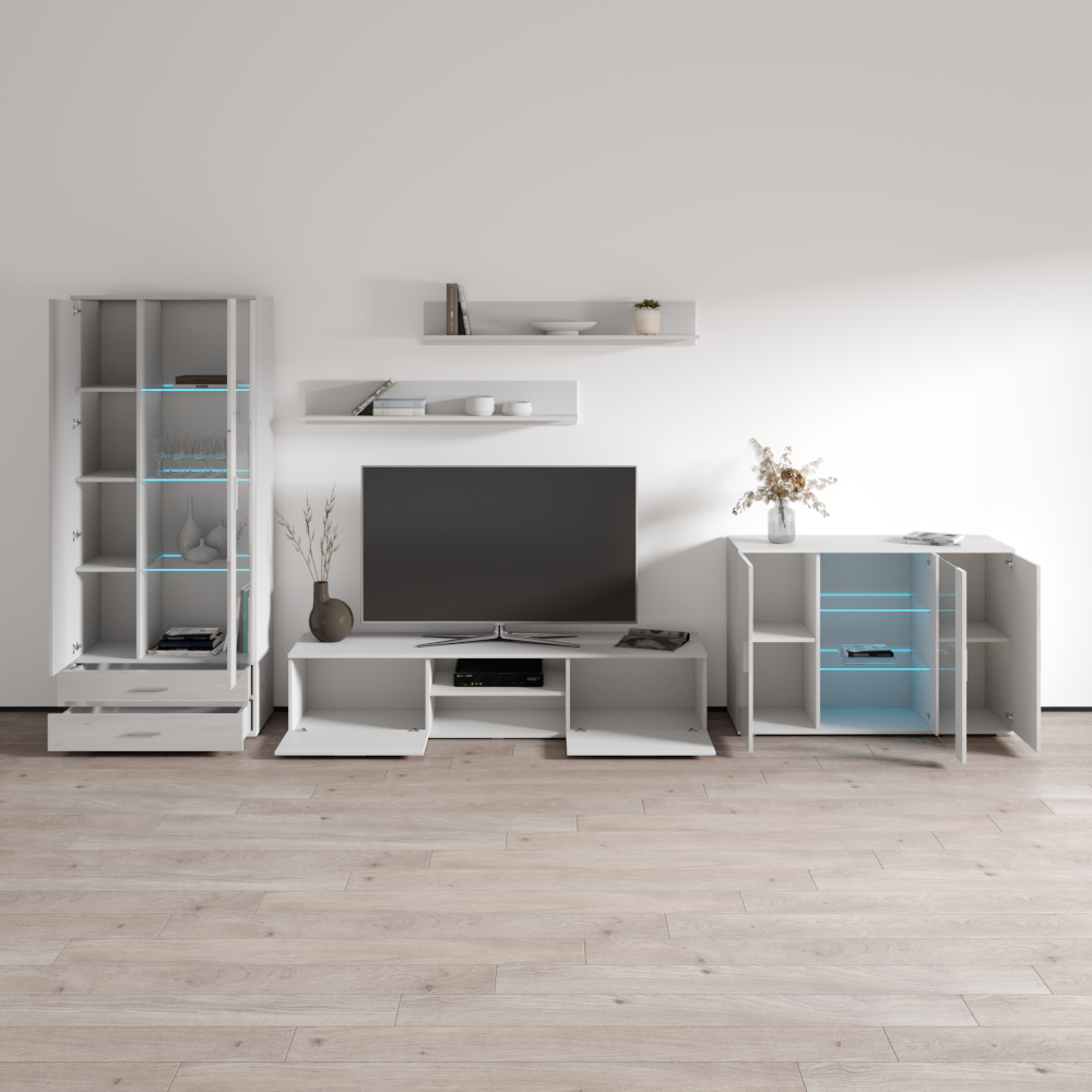 Soho 9 Entertainment Center, White, photo 5 of 5