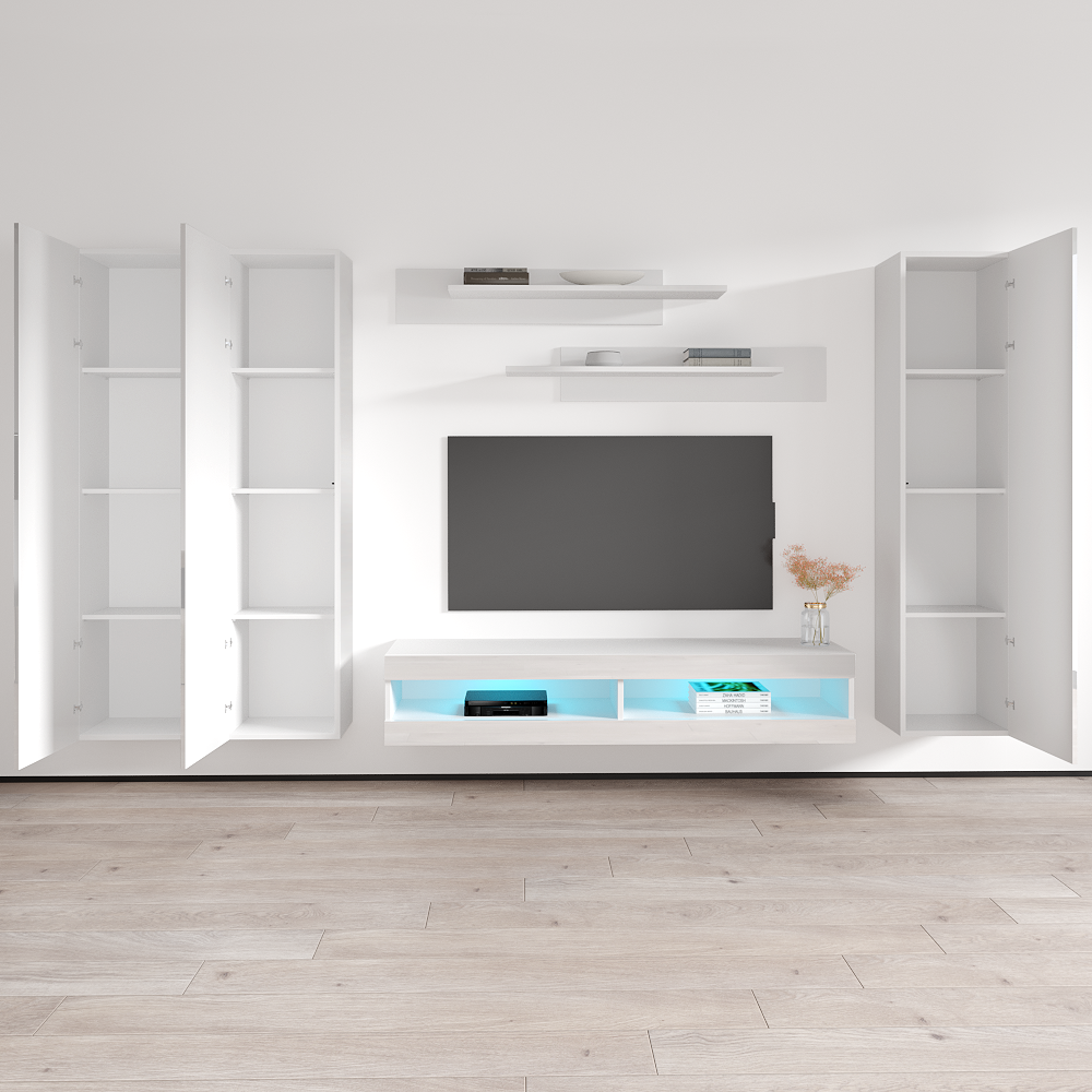 Fly C 34TV Floating Entertainment Center - Meble Furniture