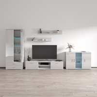 Soho 9 Entertainment Center, White, photo 1 of 5